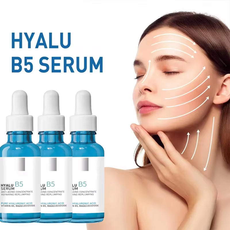 B5 Hyaluronic Acid Serum Facial anti A-Ging W-Rinkle Lift Firming Fine Lines Lightening Dark Circle Skin Brightening Hyalu Serum